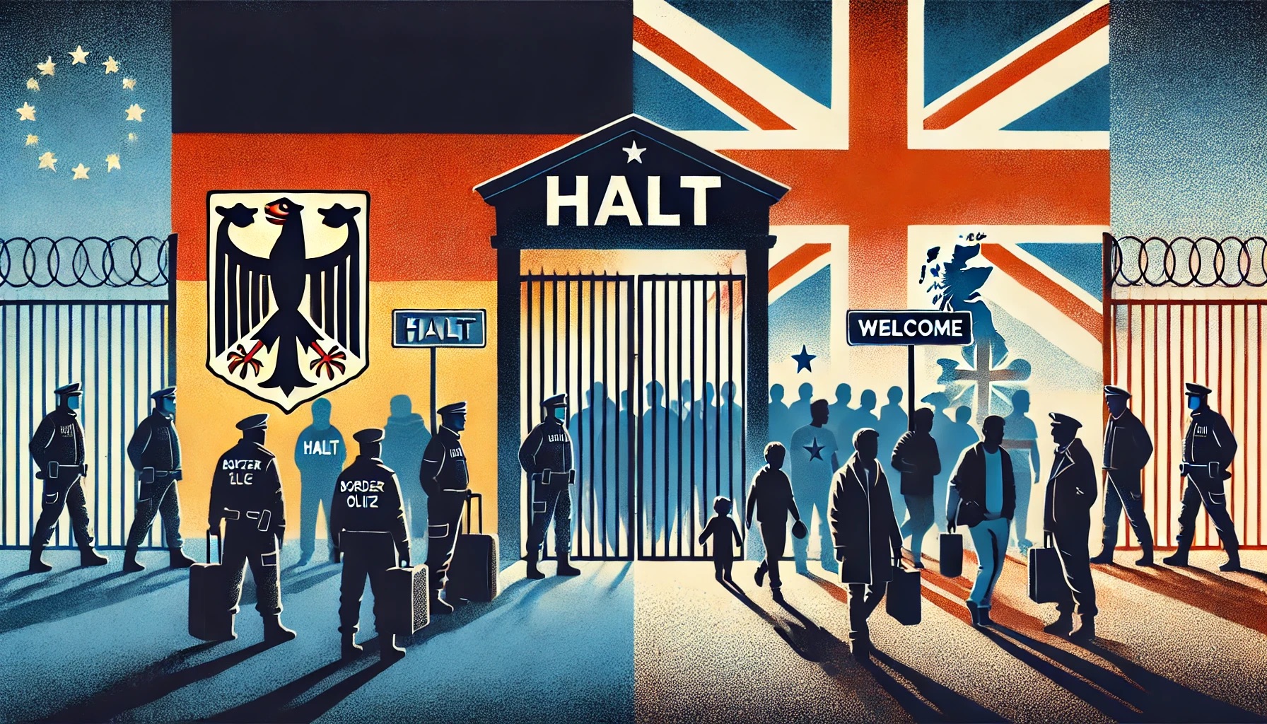 ШОК В ЕВРОПА: ГЕРМАНИЯ ЗАТВАРЯ ГРАНИЦИ, ДОКАТО ВЕЛИКОБРИТАНИЯ СЕ ДАВИ В ИМИГРАНТИ!